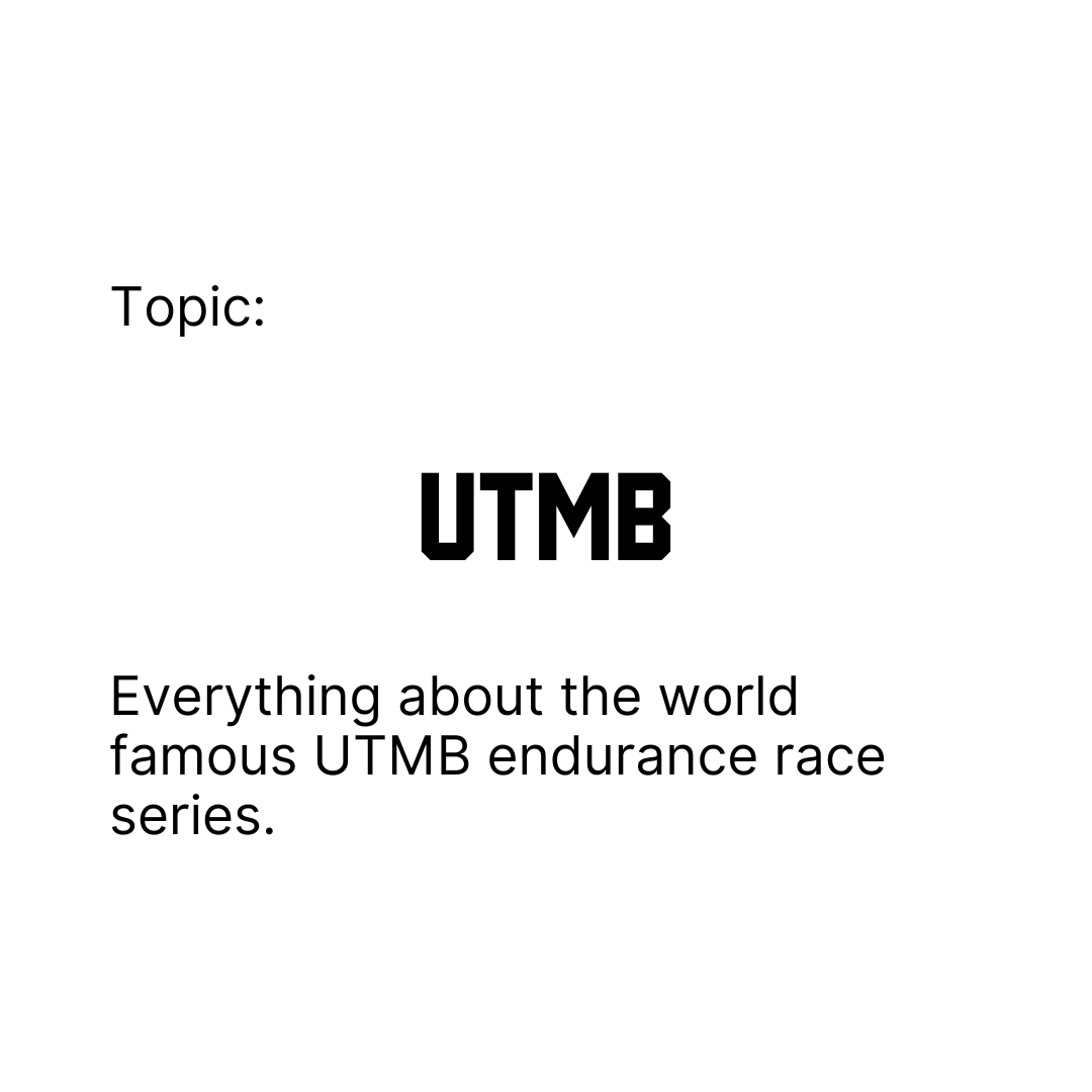 Cover image for UTMB article