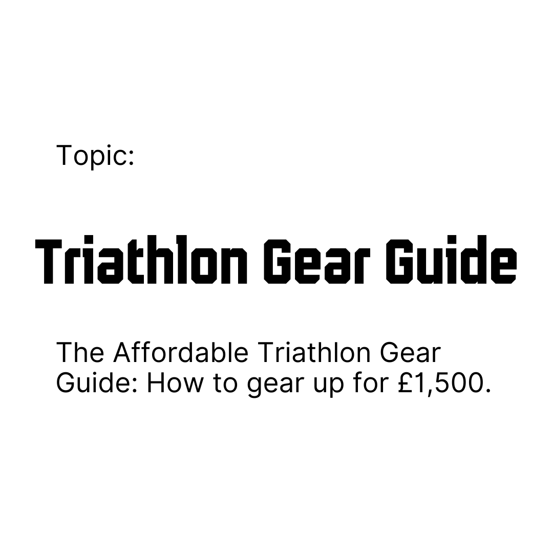 The Affordable Triathlon Gear Guide: How to gear up for £1,500