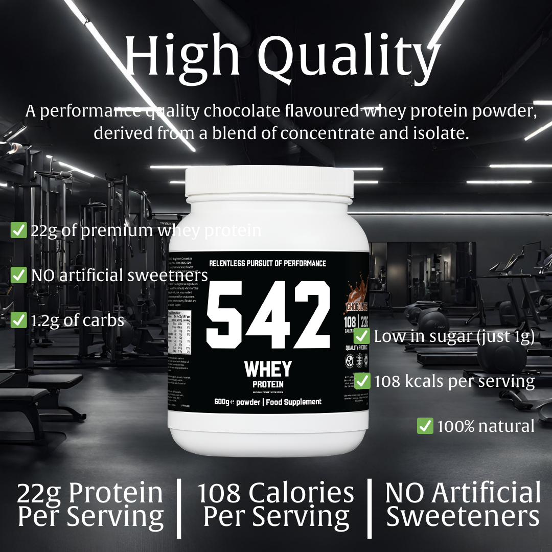 542 Performance Nutrition Whey Protein Natural Supplement Benefits